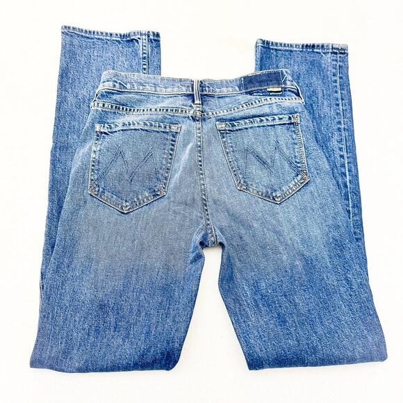 Mother Superior The Dutchie Ankle Cuff Beer Me Zip Fly Denim Jeans Size 26 - Picture 6 of 11